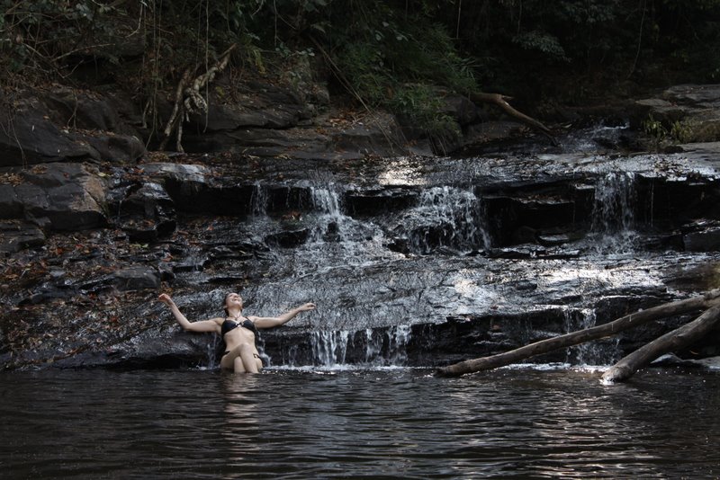 India 2010 - Coorg - Honey Valley - Trek to the Swimming Hole